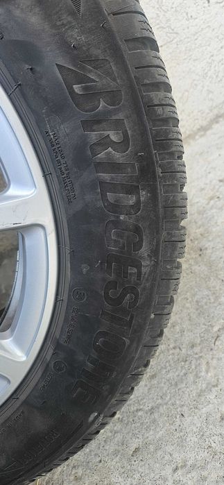 Jante+anvelope de iarna AUDI R17 BRIDGESTONE -4 bucati