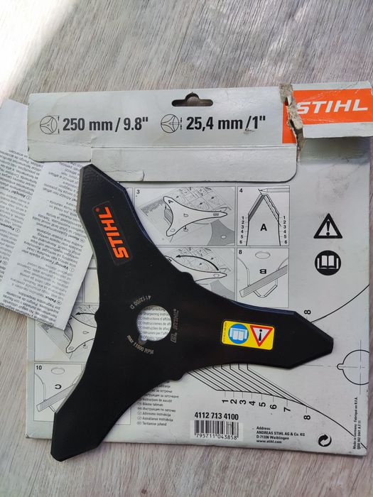 Металлический нож для мотокоса