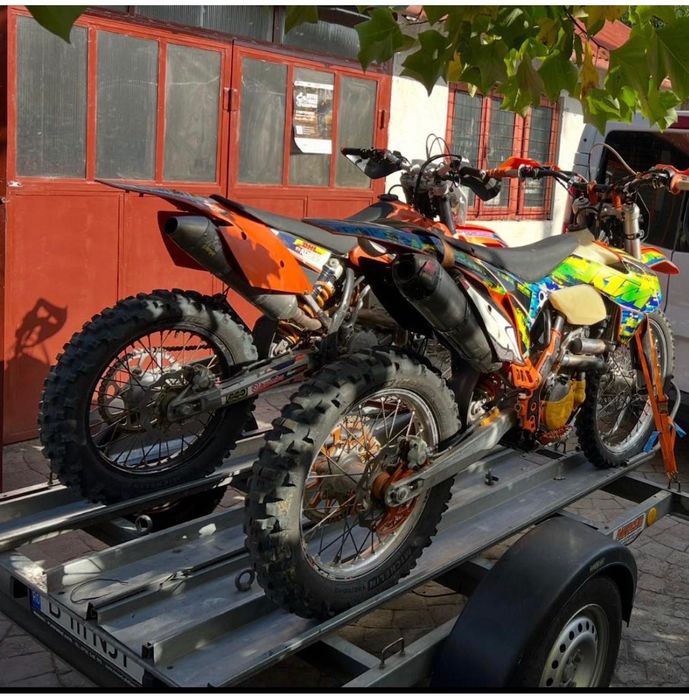 Remorca moto inmatriculata