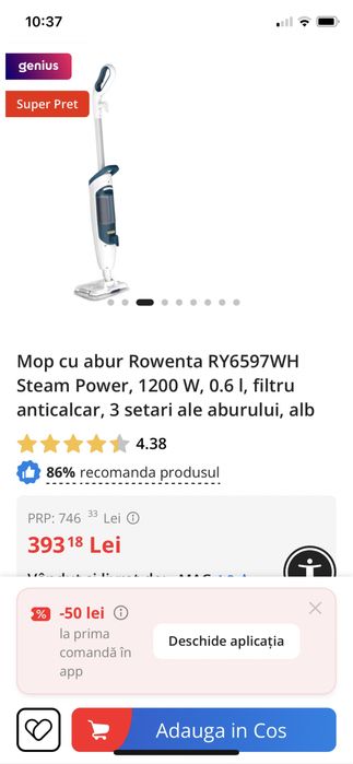 Mop electric Rowenta