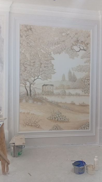 Rassom.Рассом.Devolga rasm chizish.Художник роспись стен