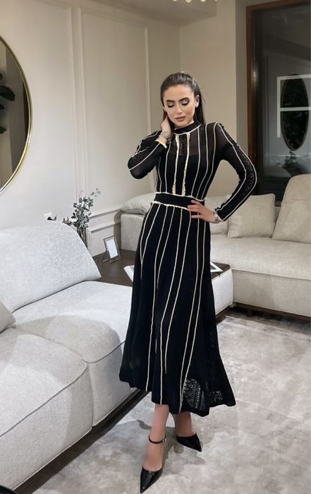 новое платье миди