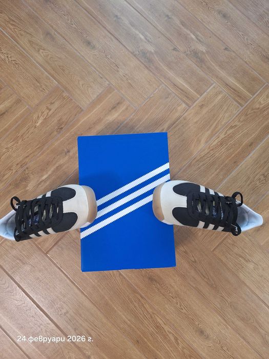 Кожени маратонки adidas sl  72