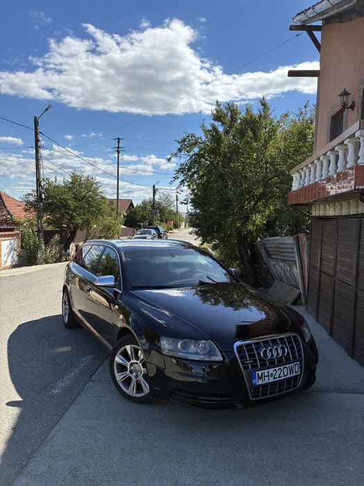 Audi A6 C6 2.0 140 de cai ,interior piele maro incalzire in scaune geamuri electrice fata spate comenzi volan  etc…