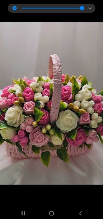 Qo'l mehnati asosida tayyorlangan GULLAR