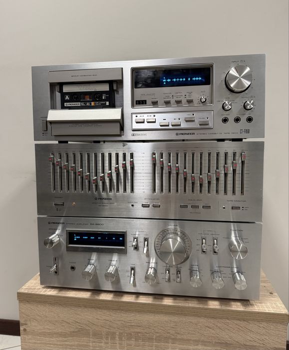 ТОП колекционерски аудио сет PIONEER - усилвател, дек и еквалайзер