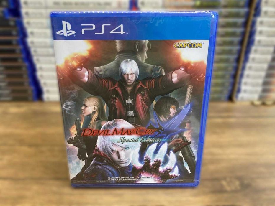 Новый Devil May Cry 4 Special Edition PS4/PS5 DmC Пс4 Много Игр