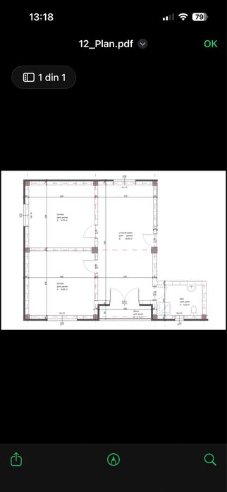 OCAZIE !!Vand apartament 3 camere in Albesti 76 m2