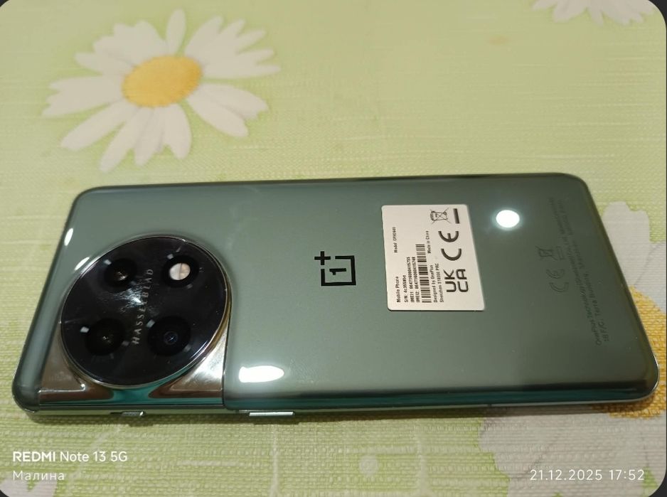 OnePlus 11, 256GB, 16GB RAM, 5G, Eternal Green