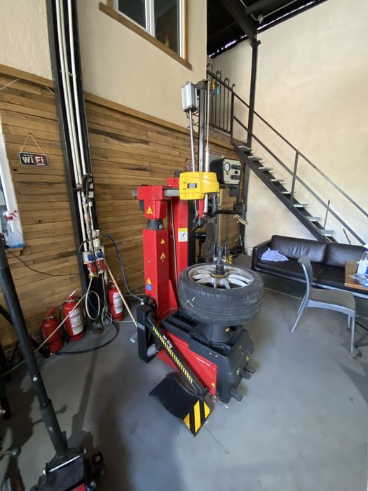 Masina de jantat Teco 100e leverless vulcanizare