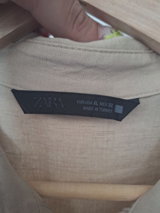 Къса рокля с колан zara