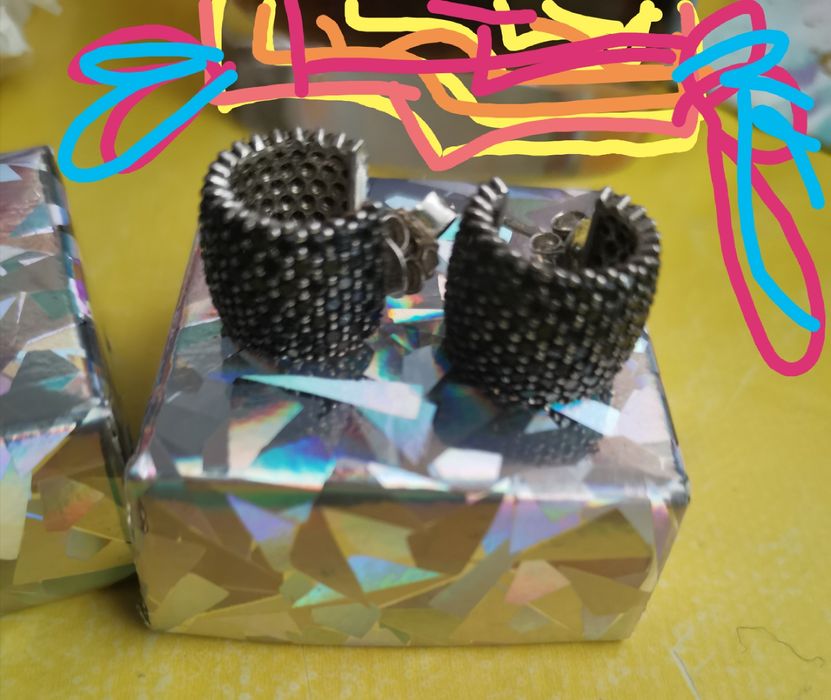 Обеци и пръстен сребро 925