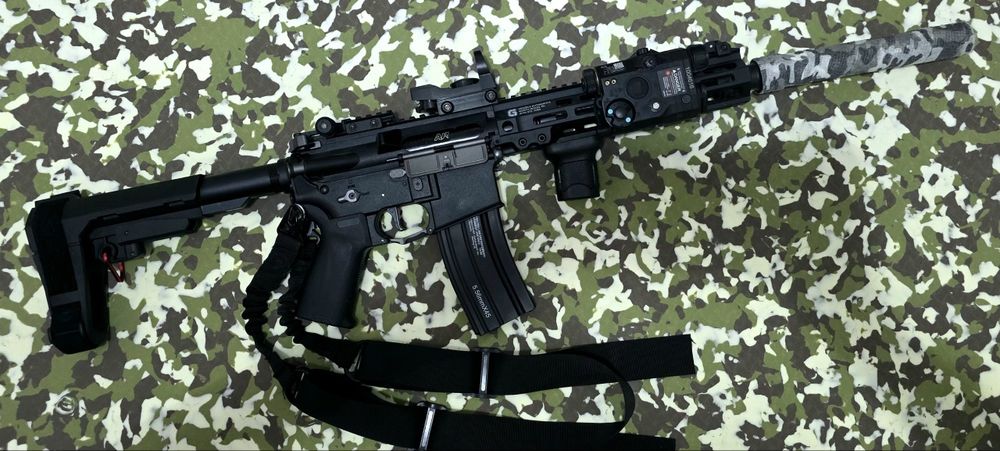 BOHAN AR-16, автомат, топовый привод