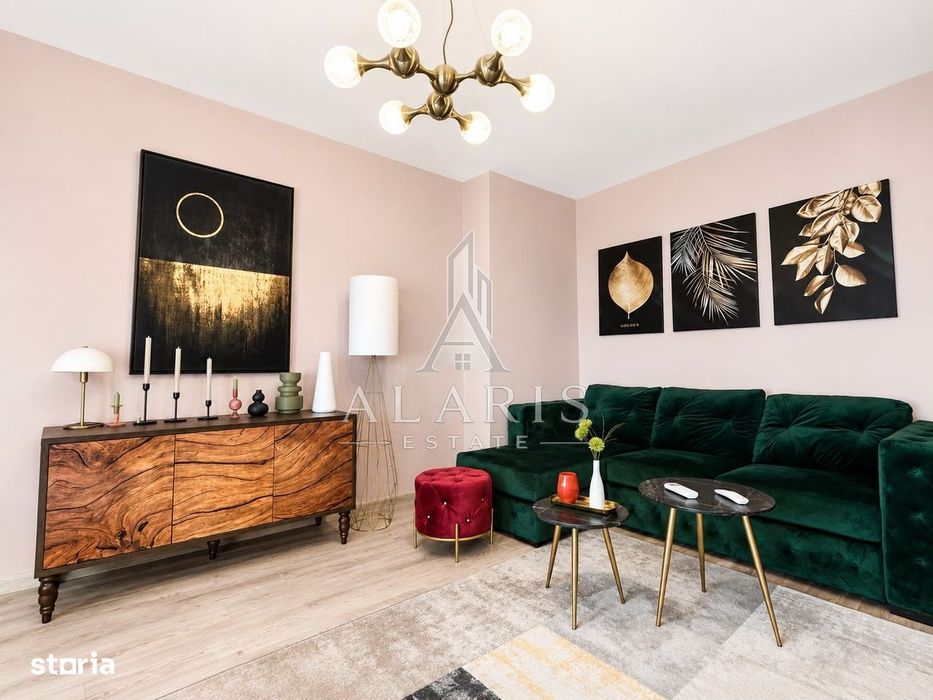 Apartament cu 2 camere, open space,  zona Aradului