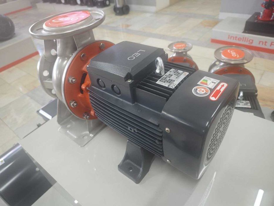 центробежный насос нержавейка корпусли  LEO XZS   5.5 квт