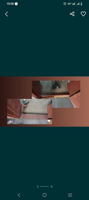 Рестоврация двери, ламинат.