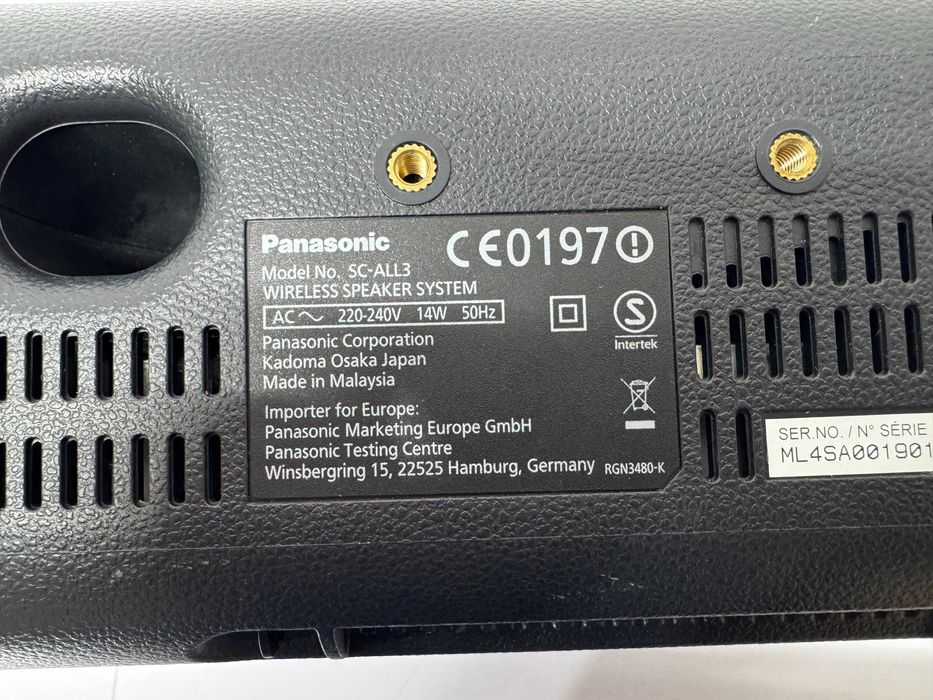 Колона - Panasonic SC-ALL3