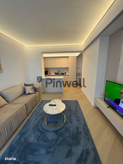 Apartament elegant 2 camere de închiriat Cortina North | Vedere libera