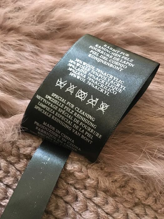 ARMA елек с естествен косъм заек IT44