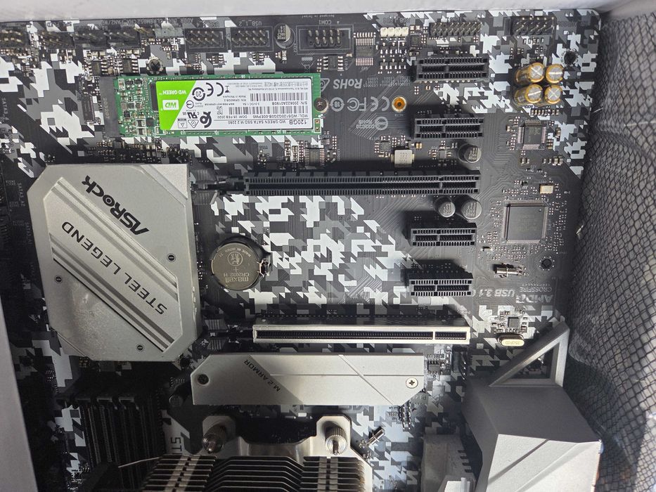 Комплект дъно процесор, охлаждане и M2 Sata