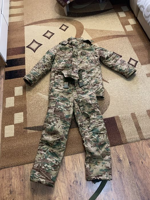 Зимний бушлат с ватниками