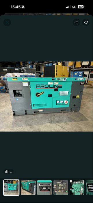 Vand generatoare noi Ashita Proline 30-150 kva