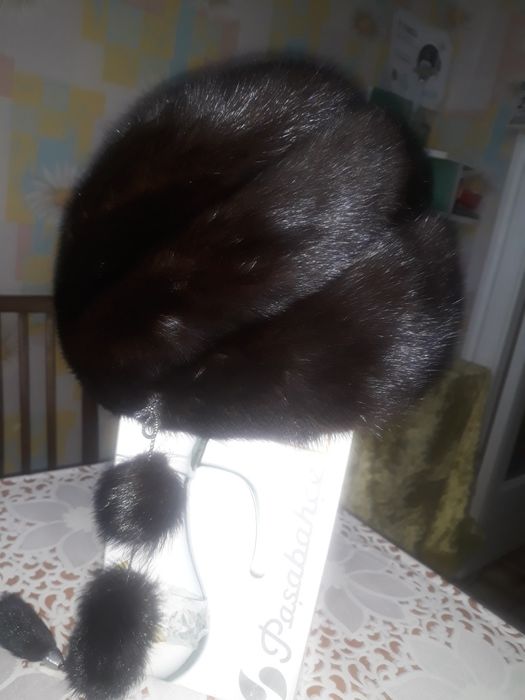 Шапки женские норковые