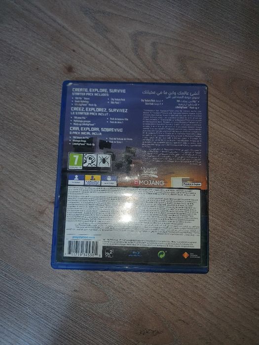 Minecraft диск на ps 4