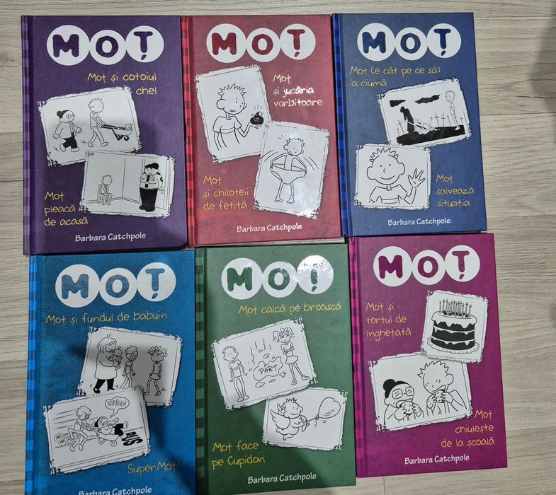 Colectia Moț 6 carti