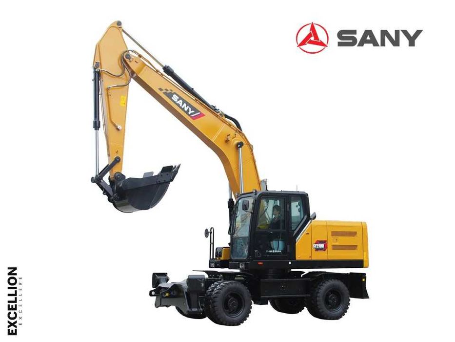 Экскаватор калесный SANY SY215W