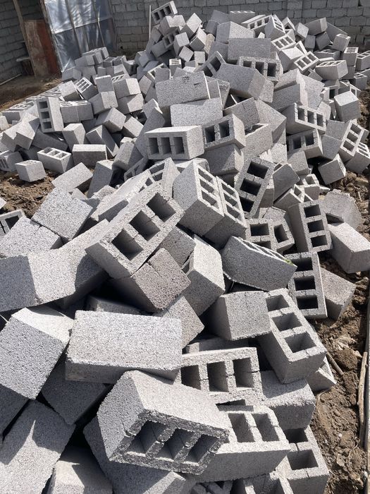 Шлакаблоки 16х32 20х40 Ташкент Чирчик Кибрай Газалкент Чимган Чарвак
