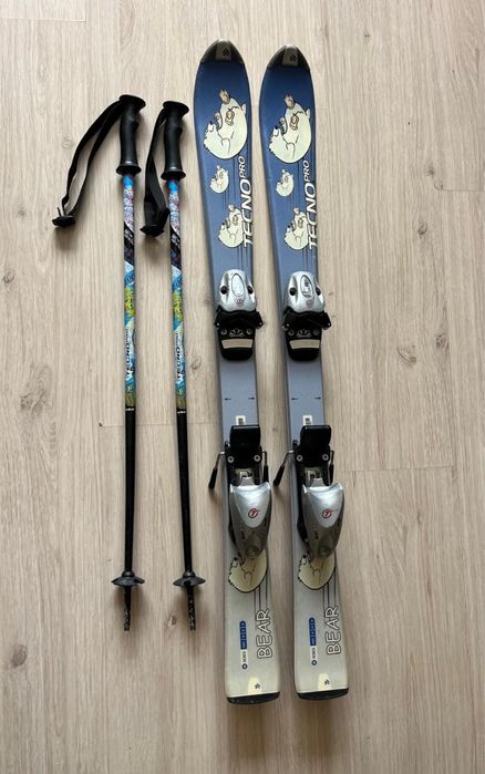 Детски ски с щеки подарък