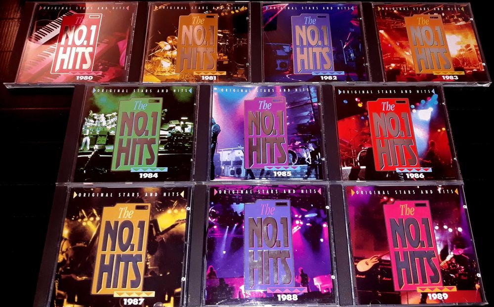 CD-uri Originale - The No.1 Hits 1960-1989 (Set complet * 30 CD)