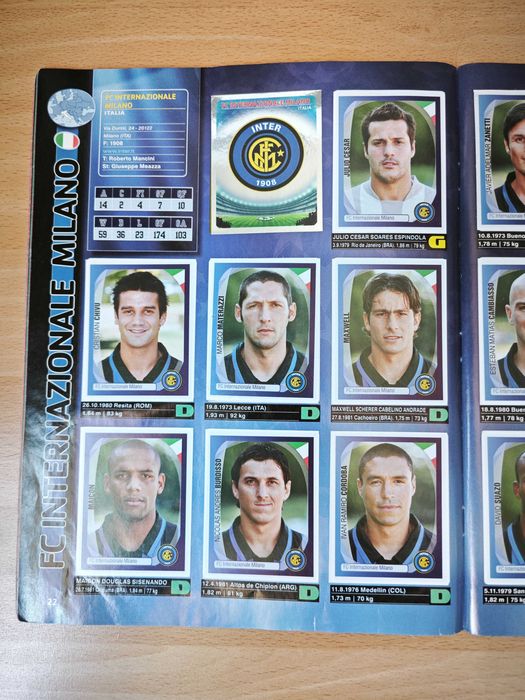 Album Champions League 2007/2008 Panini complet