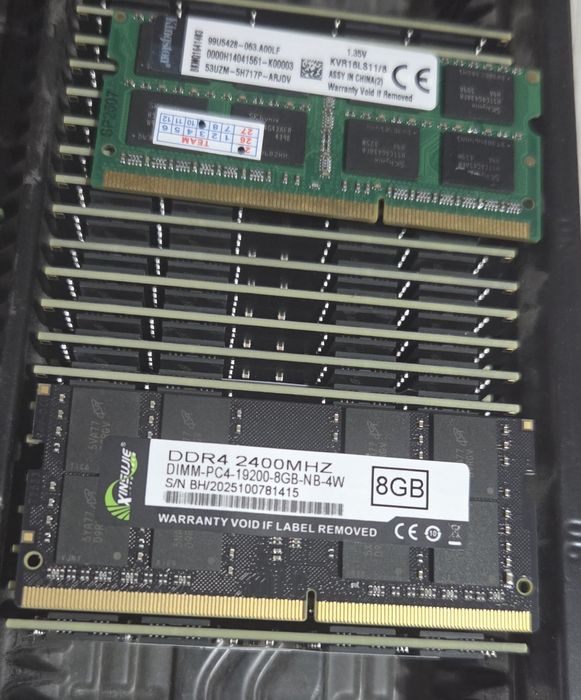 Новые DDR3 8GB /DDR4 8GB 2666  цена за DDR3 8GB