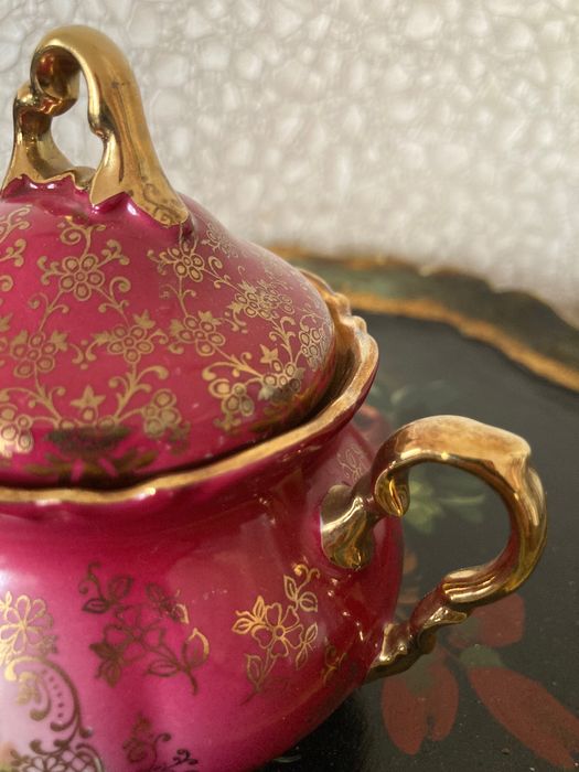 Порцеланов комплект Waldershof Bavaria ,около 1900-1920