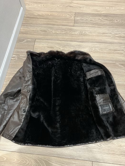 Дубленка натуральная кожа
