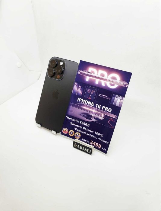 ***STAR*** Shop: Iphone 16 Pro - 256GB - GARANTIE!!!