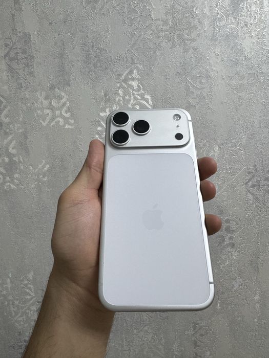 Iphone 17 pro max silver 256 tali sim+esim