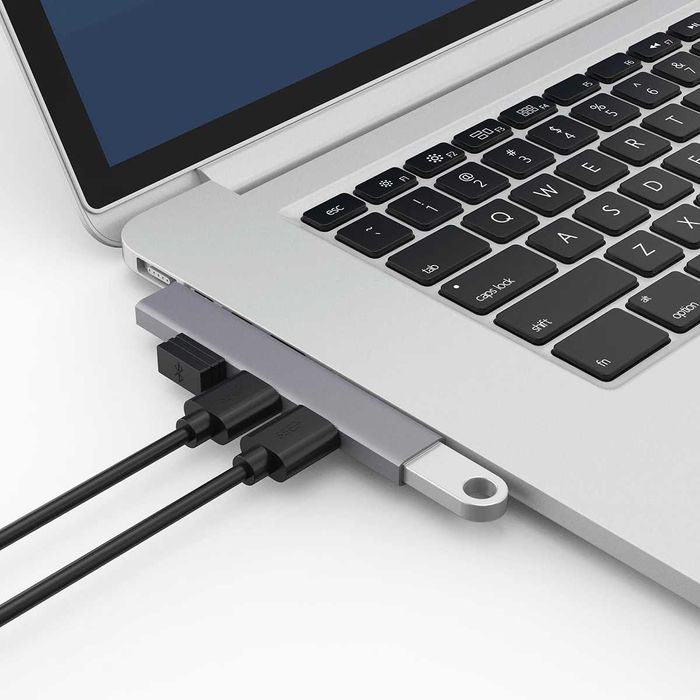 Разветвитель USB Type-C на 4 порта, 3,0 дюйма, OTG