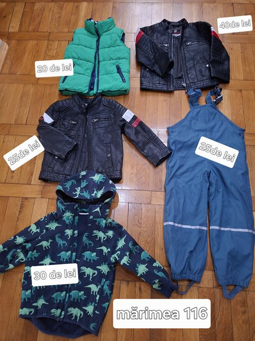 Geci ,pantaloni copii mărimea 116
