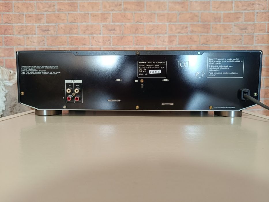 Sony TC-KE300; Sony CDP-715; Sony TC-K400S; Sony MDS-302