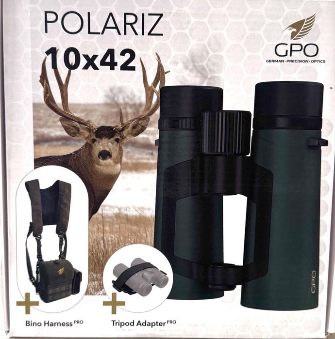 Бинокль GPO Polariz 10x42