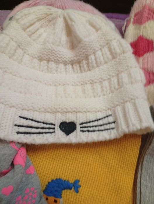 Шапки и шарфы на девочку