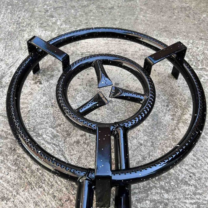 Газов котлон (пиростия) с двойна горелка ф400