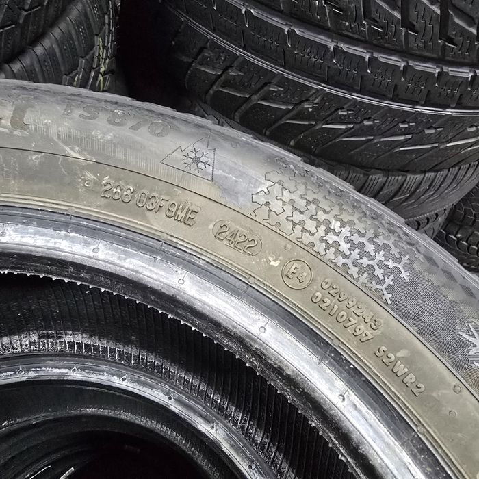 2x 205/55/16 M+S CONTINENTAL 2022 Stare excelentă