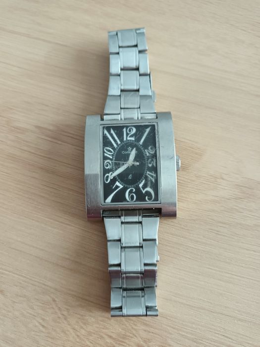 Ceas Cortebert – quartz, oțel inoxidabil, design inspirat Art Deco