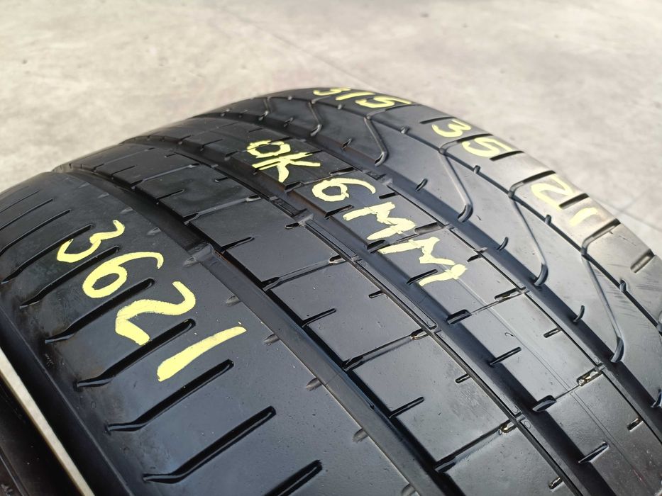 Doua anvelope de vara 315 35 21 pirelli p zero 6,5 mm 3621