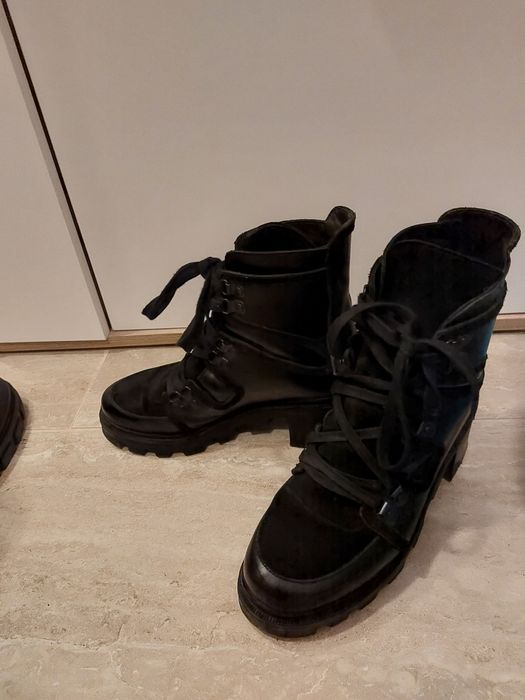 Дамски боти от естествена кожа