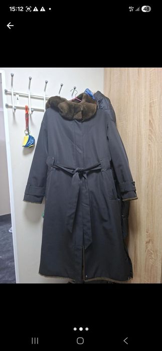 Max Mara двустороний парка